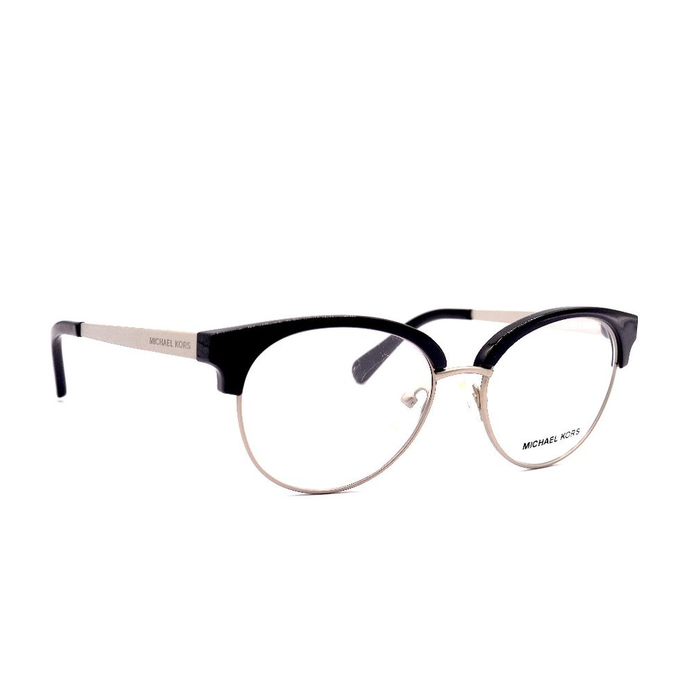 MICHAEL KORS EYEGLASSES FRAME MK3013 ANOUK 1142 BLACK/SILVER